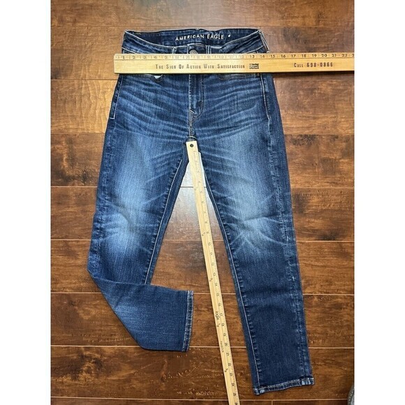 American Eagle Next Level Air flex Slim Jean Jegging Sz 26x28 - Picture 5 of 7